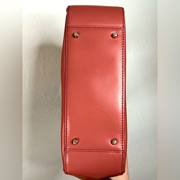 Talbots Red-Orange Purse - Picture 7 of 7